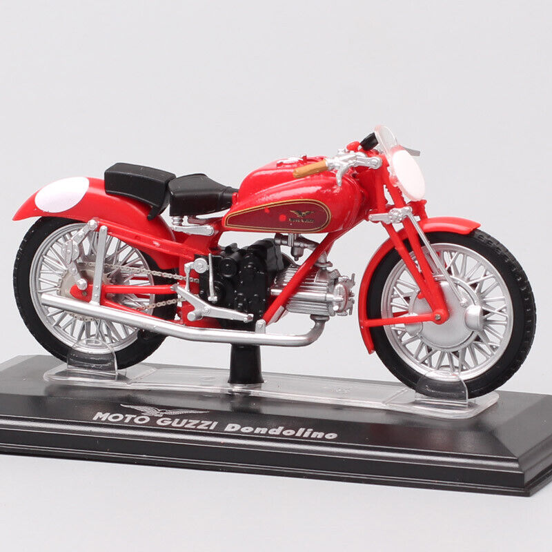 1/24 Scale Classic 1946 Moto Guzzi Dondolino Racer Diecast Toy Motorcycle Model