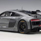 AUTOart 1/18 Audi R8 LMS 2018 Gray Color Resin Peinted Finished Model Car 81801
