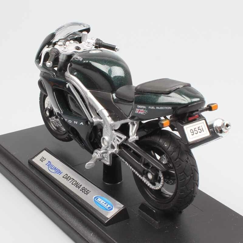 Welly 1/18 Triumph Daytona 955i Sport motorcycle Diecast model Toy Bike