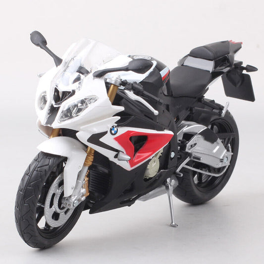 Automaxx 1/12 Scale BMW S 1000RR Super Bike Plastic Motorcycle Model Toy Red