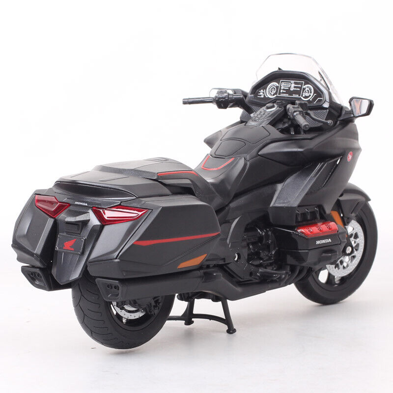 1/12 Welly Big Honda Gold Wing Motorcycle Toy Model Touring Bike Cruiser Matte