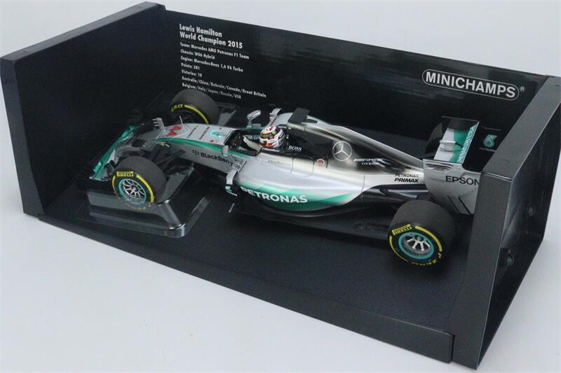 1/18 MINICHAMPS MB PETRONAS F1 TEAM W06 HYBRID 2015 #44 L.HAMILTON