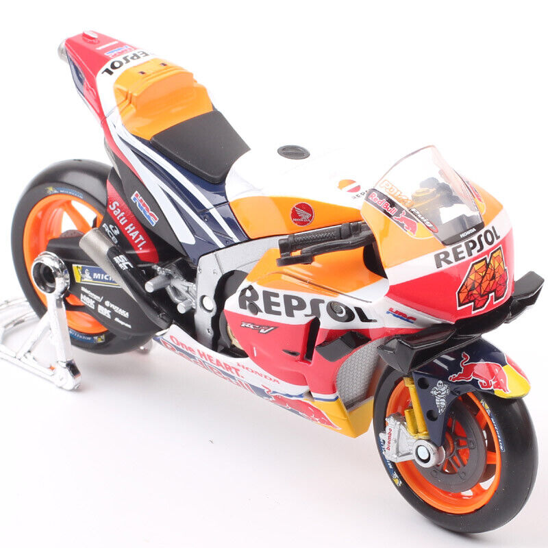 1/18 2021 Honda RC213V Repsol #44 Pol Espargaro Motorcycle Bike MotoGP model