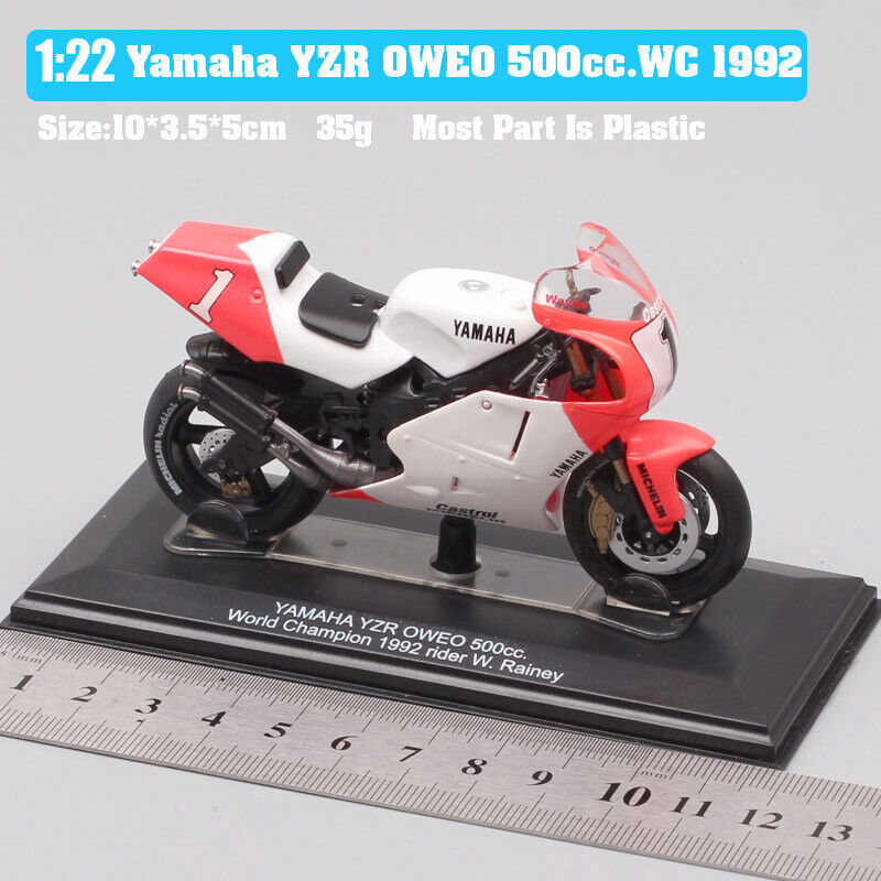 1/22 Italeri Yamaha YZR OW98 500 WC #1 Racer W.Rainey Motorcycle Toy Model 1992