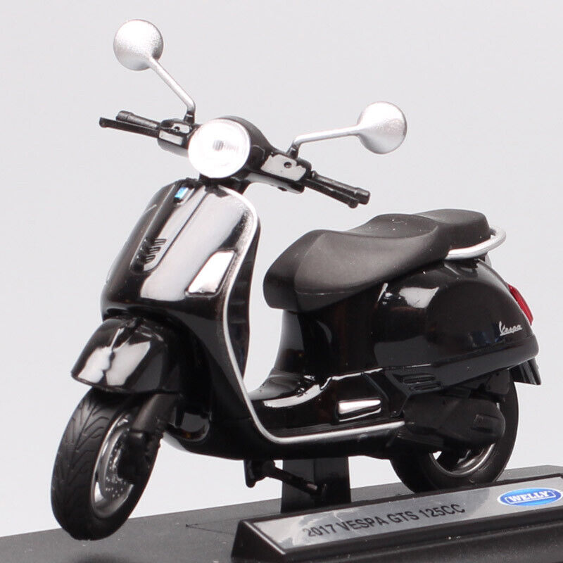 1/18 Welly 2017 Vespa GTS 125cc motorcycle diecast Scooter bike