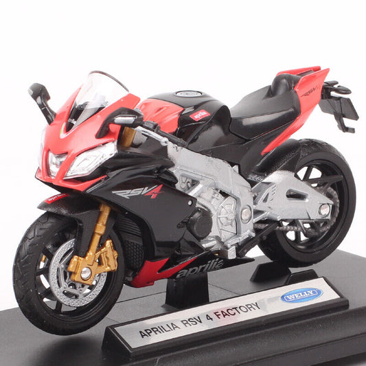 1/18 Mini Welly Aprilia RSV4 Factory bike motorcycle Diecasts