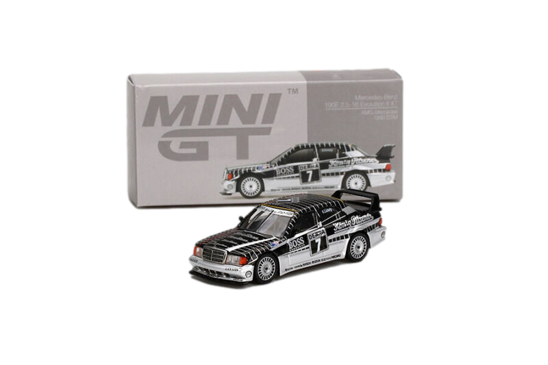 Mini GT 1990 Mercedes-Benz 190E 2.5-16 Evolution II AMG #7 DTM 1:64 Scale