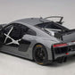 AUTOart 1/18 Audi R8 LMS 2018 Gray Color Resin Peinted Finished Model Car 81801