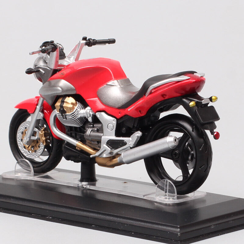 1/24 scale Moto Guzzi Breva V1100 motorcycle Diecast Toy model Bike Acrylic Box