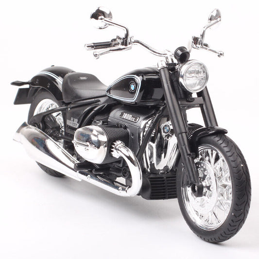 1/12 Welly BMW R18 2020 Retro Cruiser Motorcycle Diecast Model Bike Tour