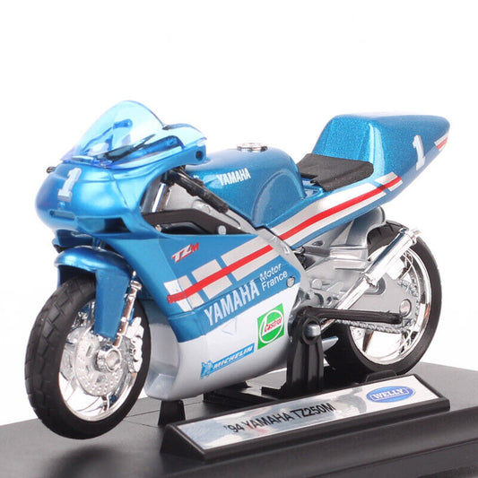 1/18 Welly 1994 Yamaha TZ250M Factory Racing Bike Motorcycle Diecast