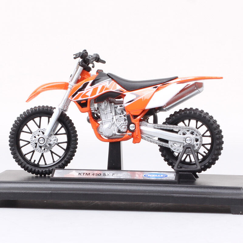 1/18 Welly KTM 450 SX-F Diecast Motocross off road Motorcycle