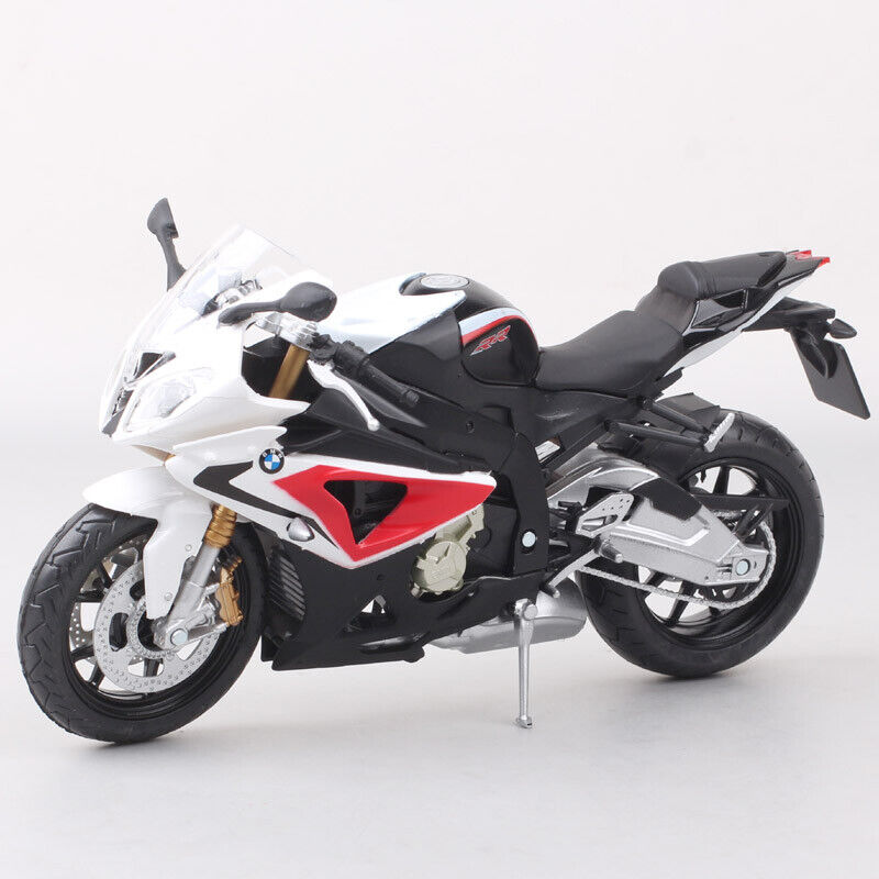 Automaxx 1/12 Scale BMW S 1000RR Super Bike Plastic Motorcycle Model Toy Red