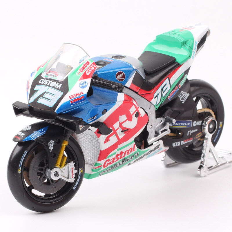 Maisto 1/18 2021 Honda RC213V LCR Team #73 Alex Marquez Motorcycle Model MotoGP