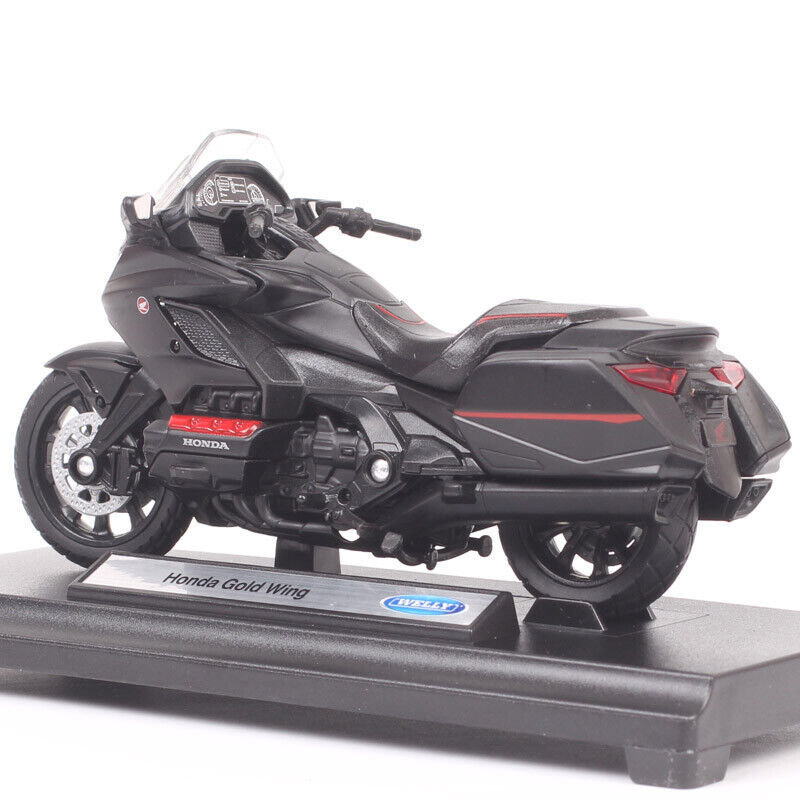 1/18 Welly 2020 Honda Gold Wing Cruiser Bike Model Motorcycle Diecast