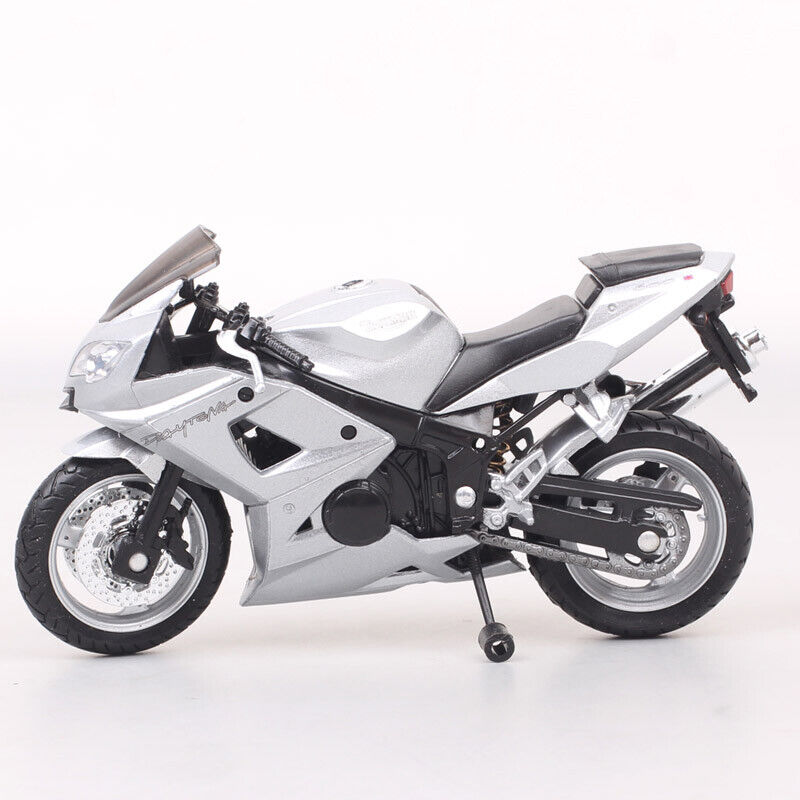 1/18 Welly 2004 Triumph Daytona 600 Motorcycle Model bike Replicas Toys