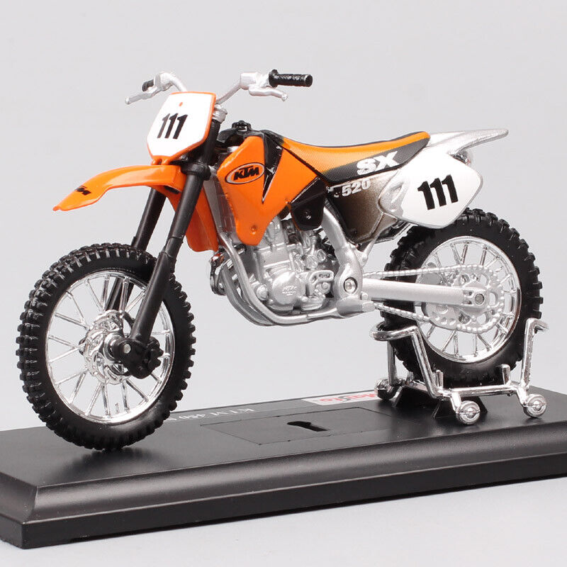 1/18 Maisto KTM 520 SX dirt Motorcycle model bike Motocross Diecasts Toy