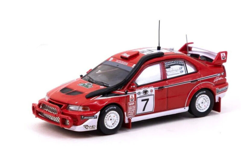 Tarmac Works HOBBY64 Mitsubishi Lancer Evolution 6.5 - Safari 1:64 Diecast Car