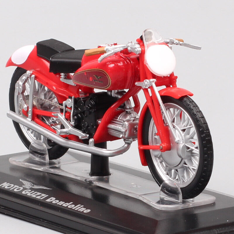 1/24 Scale Classic 1946 Moto Guzzi Dondolino Racer Diecast Toy Motorcycle Model