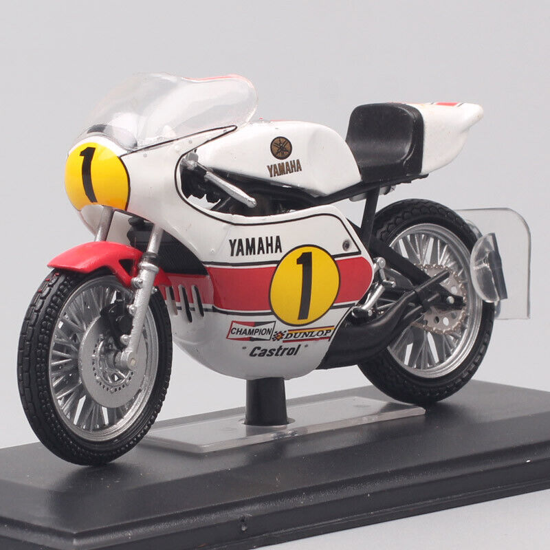 1/22 Yamaha YZR OW23 500cc WC 1975 rider G.Agostini GP bike Toy model motorcycle