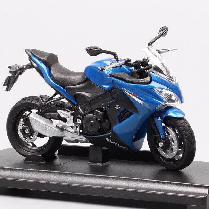 1:18 Welly 2017 Suzuki GSX-S1000F motorcycle model Diecast Toy bike Replicas