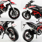 1/12 Scale Ducati Hypermotaro 1100 EVO SP Corse supermotard model motorcycle toy