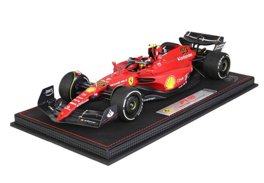 1/18 BBR Ferrari F1-75 #55 Australian Gp 2022 Sainz +Showcase BBR221865DIE-VET M