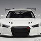 Audi R8 FIA GT GT3 Plain Color Version White 1/18 Model Car By Autoart 81602