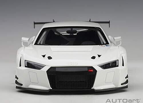 Audi R8 FIA GT GT3 Plain Color Version White 1/18 Model Car By Autoart 81602