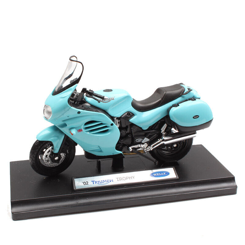 1/18 Welly scale 2002 Triumph Trophy touring motorcycle Diecast