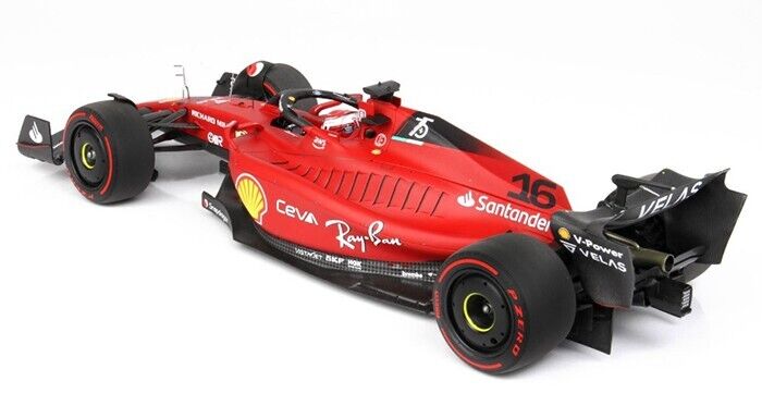 1/18 BBR 2022 Scuderia F1-75 Bahrain GP Winner #16 Charles Leclerc BBR221816