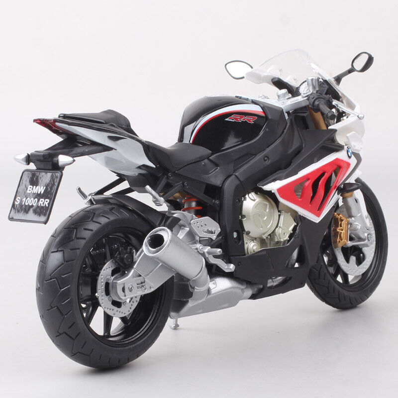 Automaxx 1/12 Scale BMW S 1000RR Super Bike Plastic Motorcycle Model Toy Red