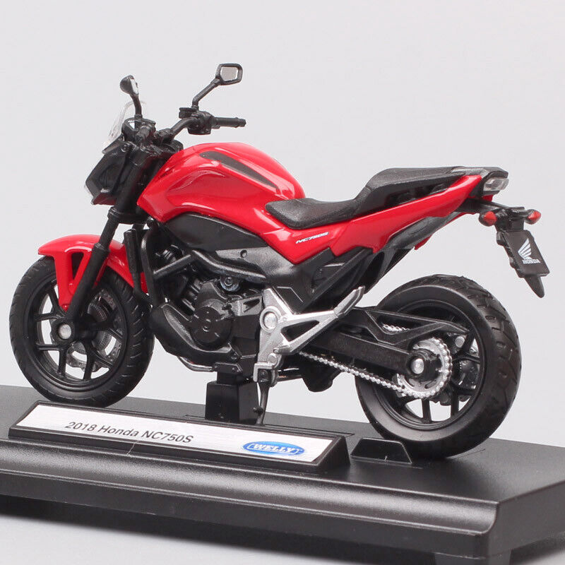 1/18 scales Welly 2018 Honda NC750S Diecast Toy motorcycle model Bike Replicas