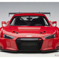 1/18 Audi R8 FIA GT GT3 Plain Color Version Red Model Car By Autoart 81601