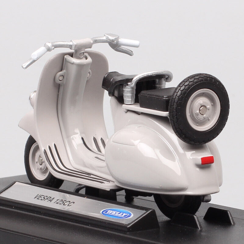 1:18 Scale Welly old 1953 VESPA 125CC Scooter bike motorcycle diecast toy model