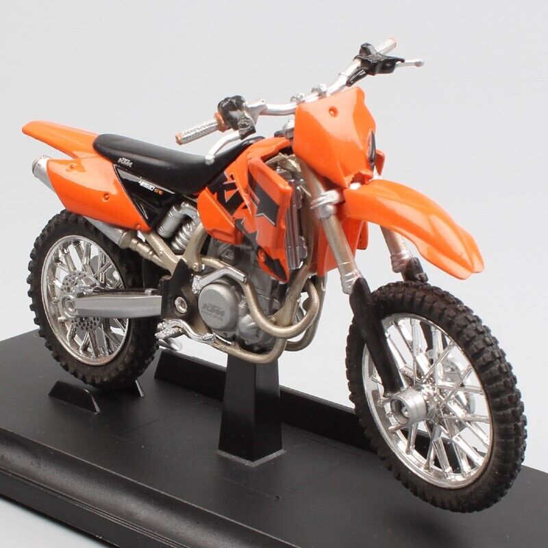 1/18 Welly KTM 450 SX Racing dirt bike Motocross model Diecast Toy Motorcycle