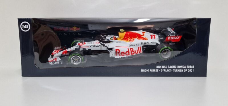 1/18 MINICHAMPS F1 Red Bull Honda RB16B S.Perez Gp Turkey 2021