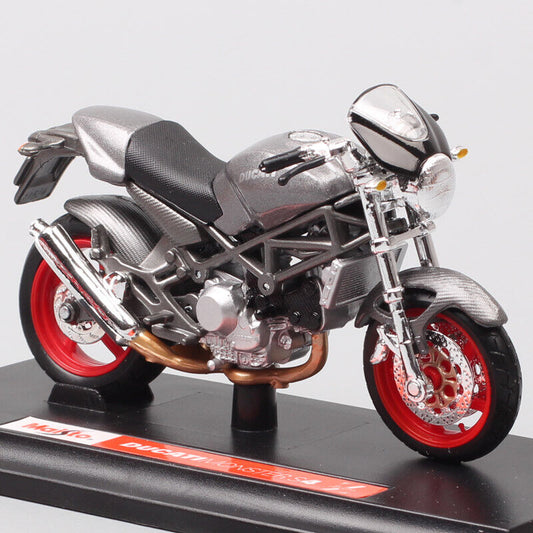 1/18 Maisto Ducati Monster S4 Zegna motorcycle muscle bike Diecast model toy