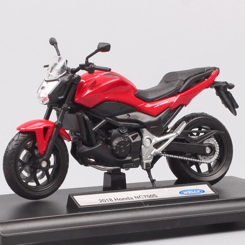 1/18 scales Welly 2018 Honda NC750S Diecast Toy motorcycle model Bike Replicas