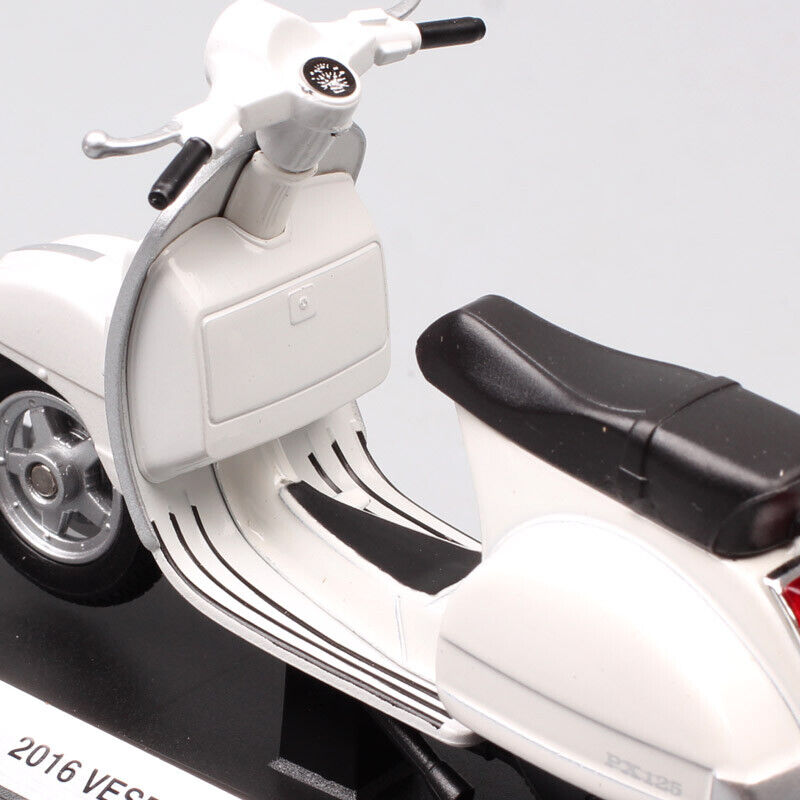 1:18 Welly 2016 Piaggio VESPA PX scooter bike motorcycle diecast toy model