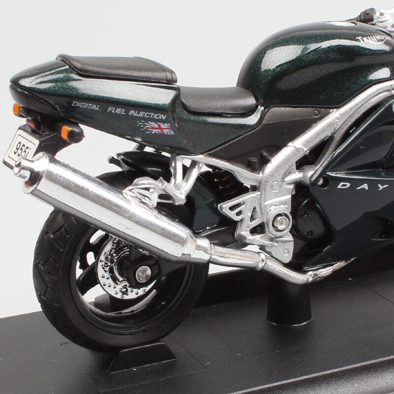 Welly 1/18 Triumph Daytona 955i Sport motorcycle Diecast model Toy Bike