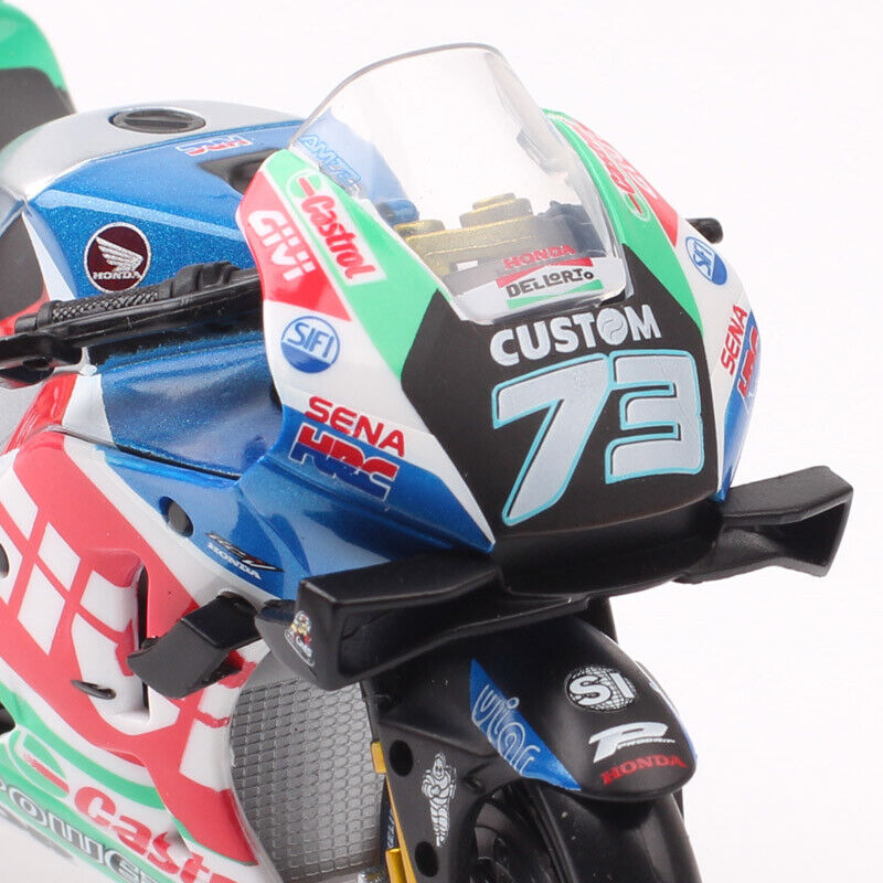 Maisto 1/18 2021 Honda RC213V LCR Team #73 Alex Marquez Motorcycle Model MotoGP