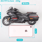 1/12 Welly Big Honda Gold Wing Motorcycle Toy Model Touring Bike Cruiser Matte