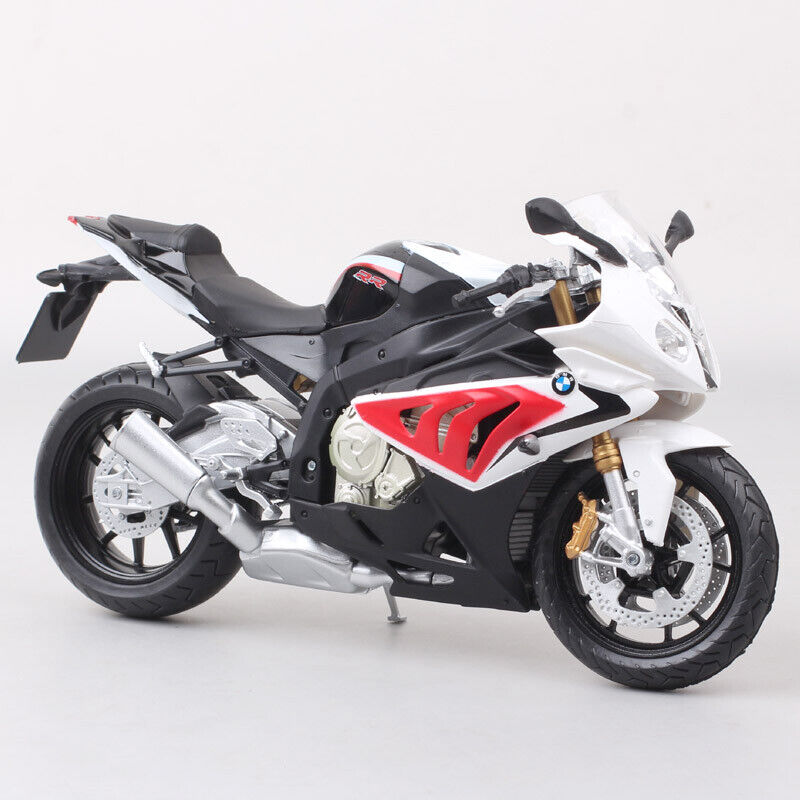 Automaxx 1/12 Scale BMW S 1000RR Super Bike Plastic Motorcycle Model Toy Red