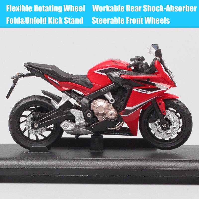 1/18 Scale Welly 2018 Honda CBR650F CBR sports bike diecast motorcycle model