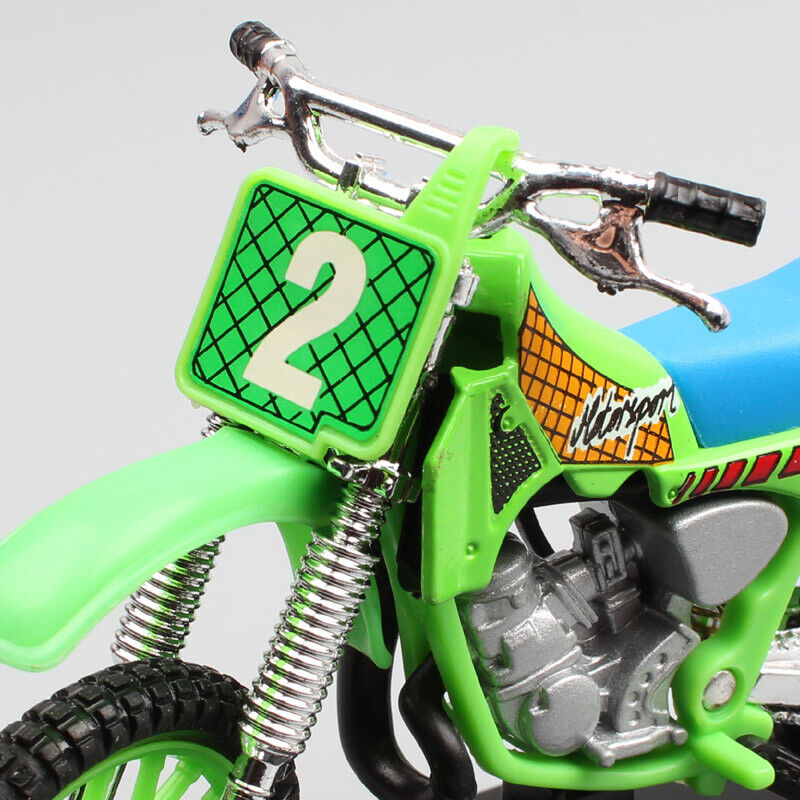 1/18 Honda CR250R #2 Race Dirt Bike Diecast Toy Motocross Model Motorcycle