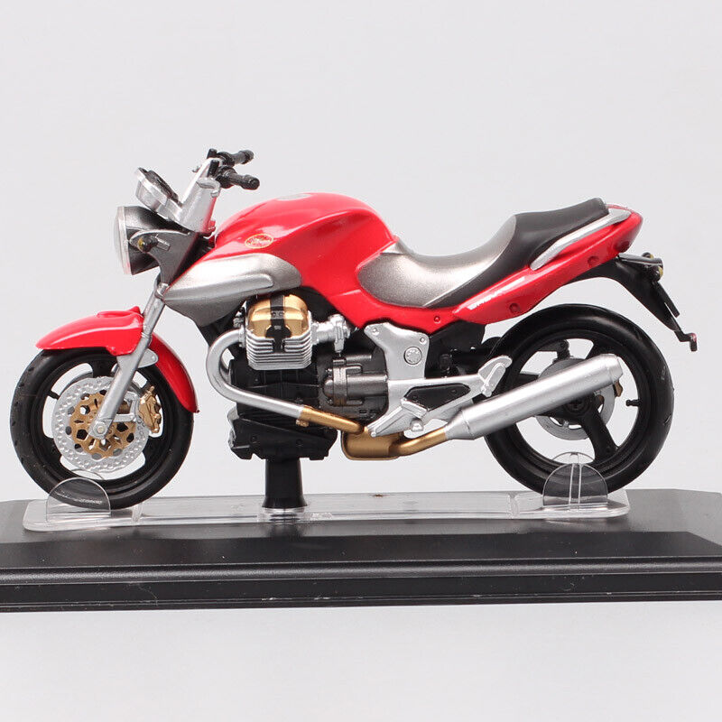 1/24 scale Moto Guzzi Breva V1100 motorcycle Diecast Toy model Bike Acrylic Box