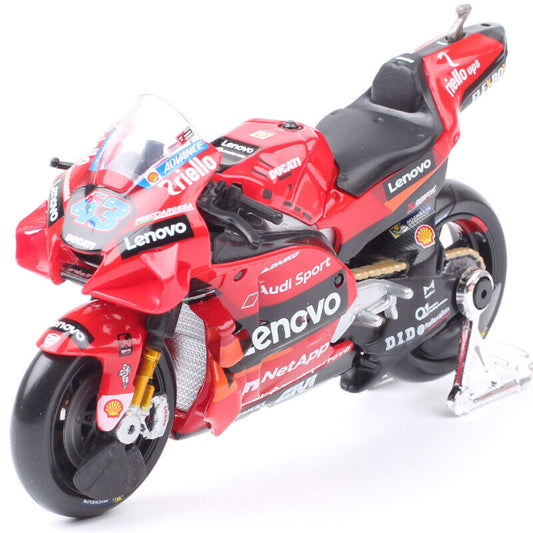 Maisto 1/18 2021 Ducati Desmosedici GP21 #43 Jack Miller Motorcycle Model