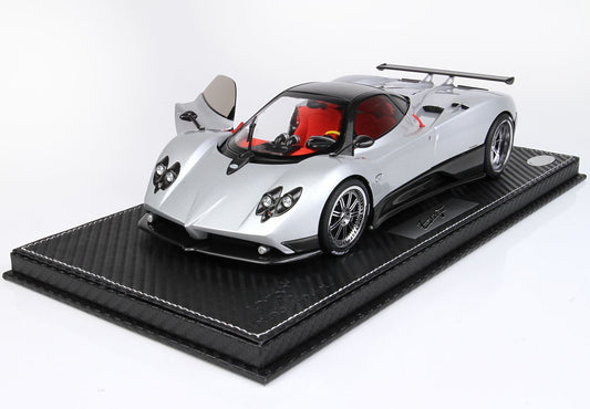 BBR 1/18 Pagani Zonda F 2005 Mercurio Grey Metallizzato Limited 100 Pieces