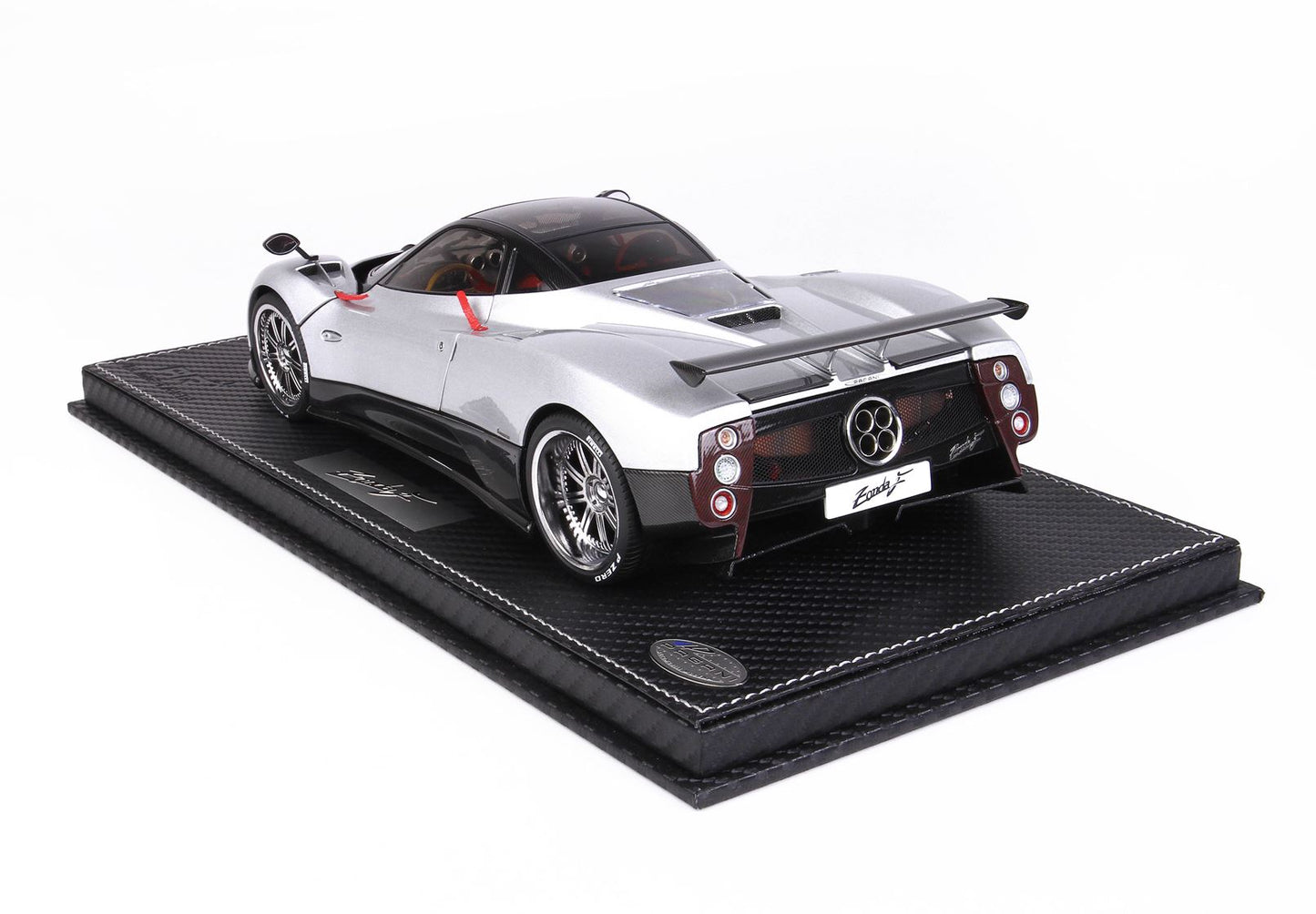 BBR 1/18 Pagani Zonda F 2005 Mercurio Grey Metallizzato Limited 100 Pieces